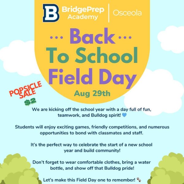 Back to School Field Day