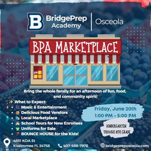 Join Us for Our Marketplace