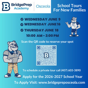 ⭐School Tours for New Families /  ⭐Visitas Escolares para Familias Nuevas