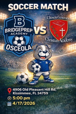 Soccer Match @ 5:00 pm