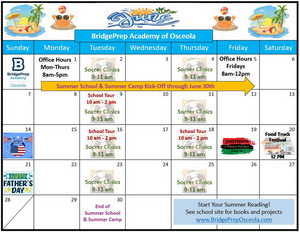 ✨June 2026 Activity Calendar ✨
